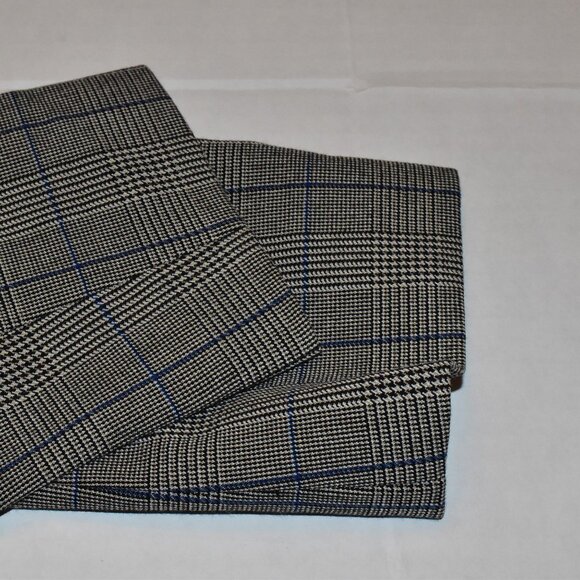 Philosophy Oversized Grey Plaid Blazer Jacket Size 12 - Picture 12 of 14